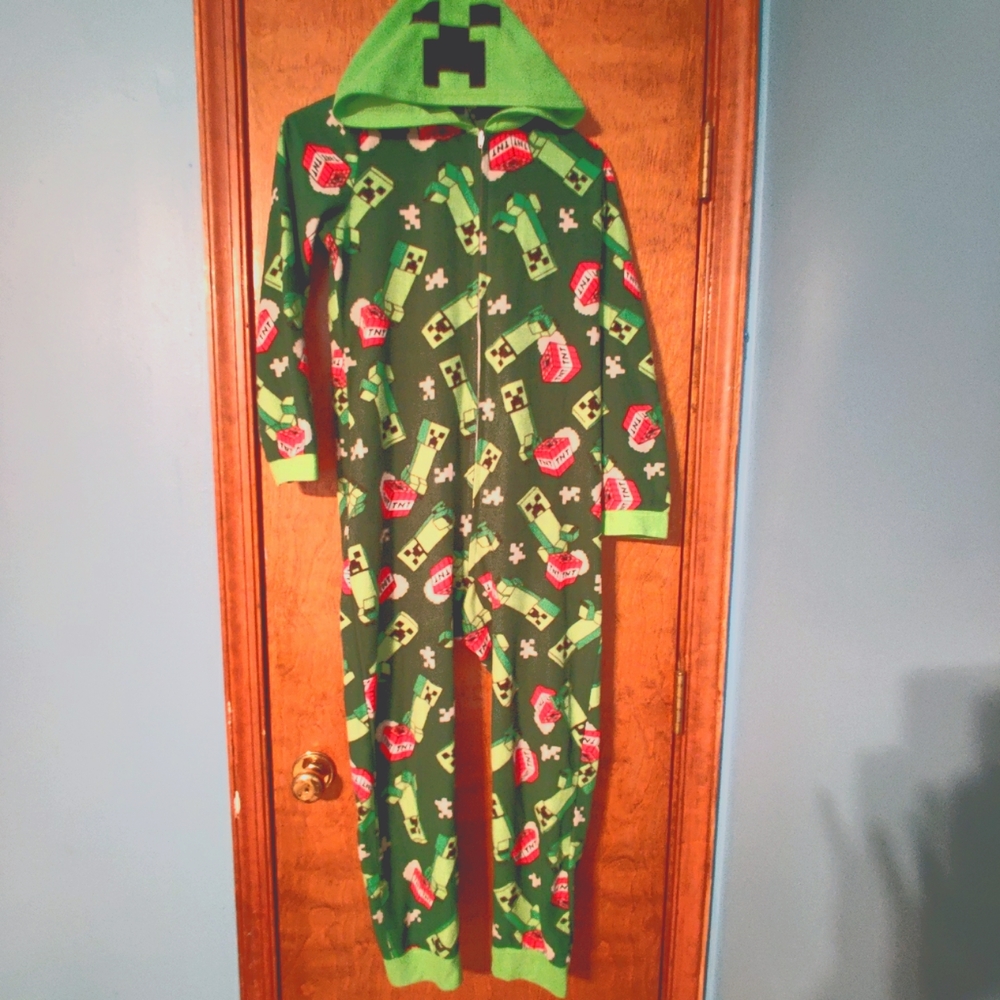 Minecraft Onesie Pajamas